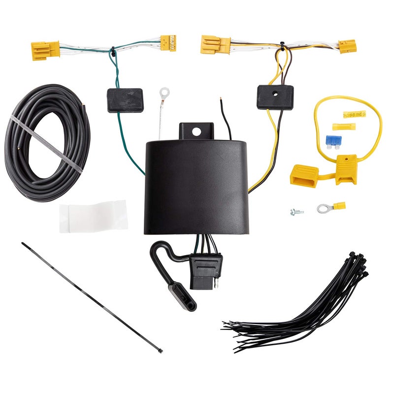 Tekonsha T-OneÂ® T-Connector Harness, 4-Way Flat, Compatible with Select Mercedes-Benz GLC250, GLC300, GLC350e, GLC43 AMG, GLC63 AMG, GLC63 AMG S - Image 1